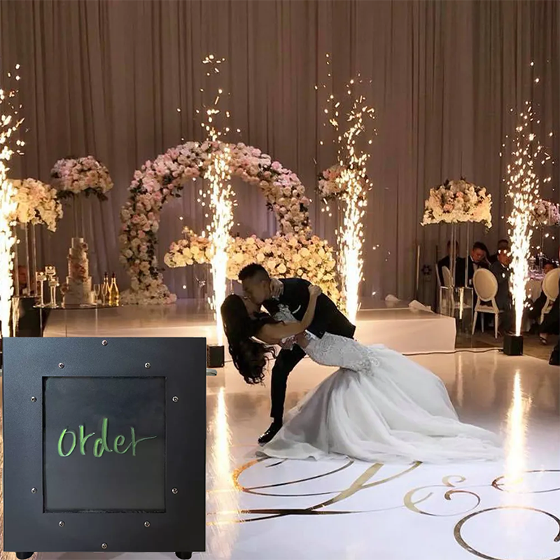 Any Letter Colorful RGB LED Cold Spark Machine Newest Research Cold Pyro Machine For Wedding Party DMX 700W LED Sparker Any Letter Colorful RGB LED Cold Spark Machine Newest Research Cold Pyro Machine For Wedding Party DMX 700W LED Sparker