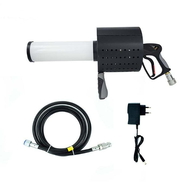 Handheld LED CO2 Confetti gun DJ Hand co2 Shooter Cryo CO2 Jet Light cannon Dj Equipment Wedding Stage Effect Handheld LED CO2 Confetti gun DJ Hand co2 Shooter Cryo CO2 Jet Light cannon Dj Equipment Wedding Stage Effect
