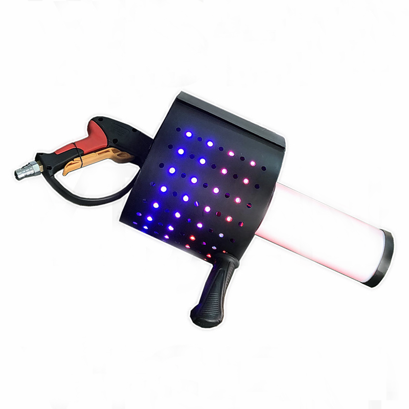 Handheld LED CO2 Confetti gun DJ Hand co2 Shooter Cryo CO2 Jet Light cannon Dj Equipment Wedding Stage Effect Handheld LED CO2 Confetti gun DJ Hand co2 Shooter Cryo CO2 Jet Light cannon Dj Equipment Wedding Stage Effect