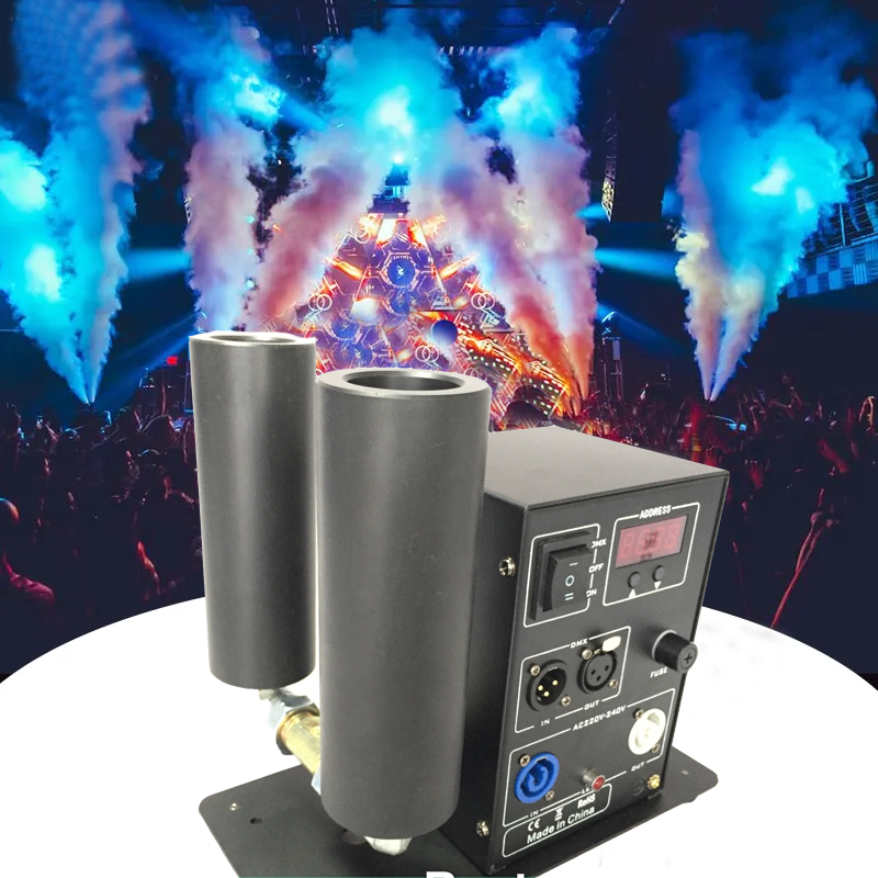 co2 jet machine CO2 column machine with double tube LCD display special effect stage machine