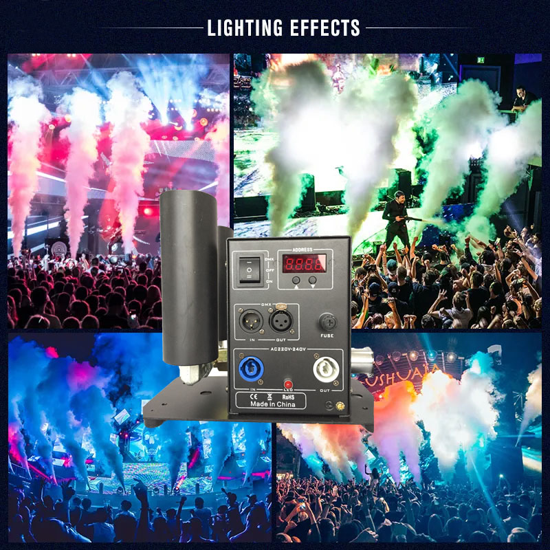 co2 jet machine CO2 column machine with double tube LCD display special effect stage machine co2 jet machine CO2 column machine with double tube LCD display special effect stage machine