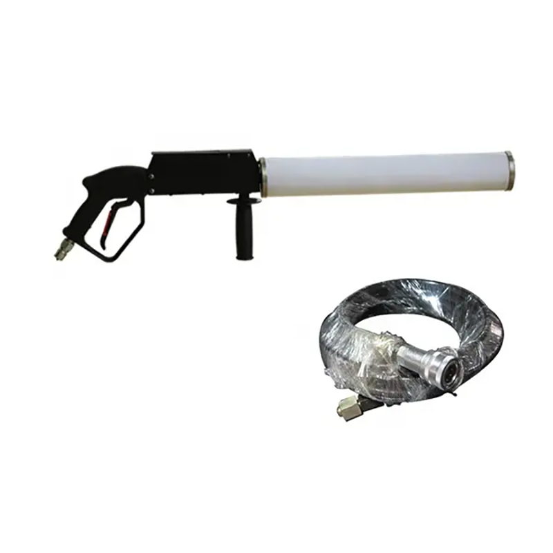 LED CO2 Gun Night Club Stage Concert Supplies Hand Hold Portable DJ CO2 Jet Machine