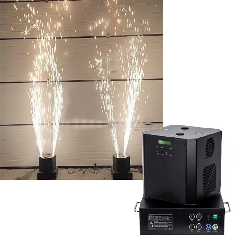 Dual Head Rotation Fireworks Cold Flame Sparkuler Spin Machine Dancing Spark Machine Dual Head Rotation Fireworks Cold Flame Sparkuler Spin Machine Dancing Spark Machine