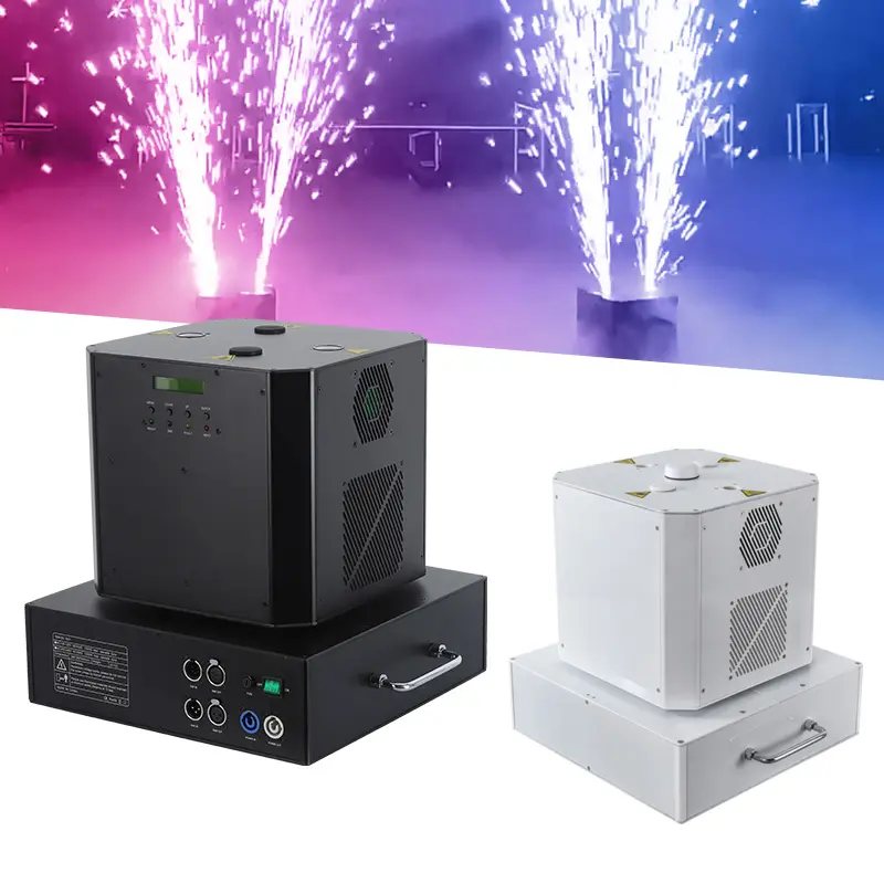 Dual Head Rotation Fireworks Cold Flame Sparkuler Spin Machine Dancing Spark Machine Dual Head Rotation Fireworks Cold Flame Sparkuler Spin Machine Dancing Spark Machine