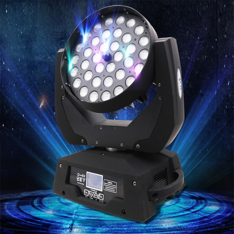 36*10w 4in1 RGBW led zoom moving head wash light washer lights