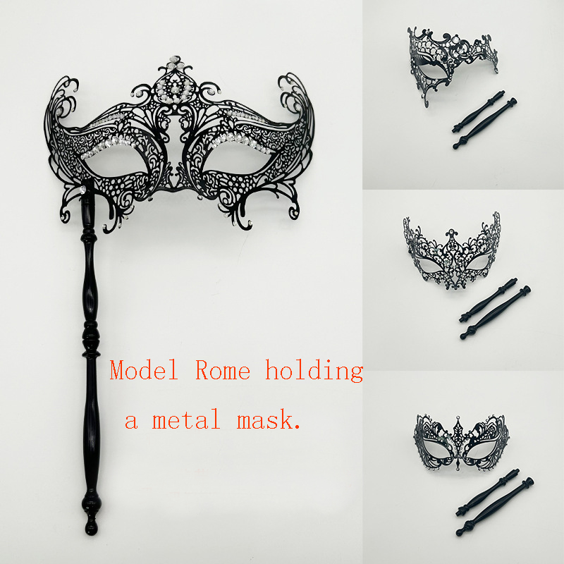 Diamond Metal 011B Eco-friendly Masquerade Christmas Party Masks Disny Princesas Halloween Mask Party