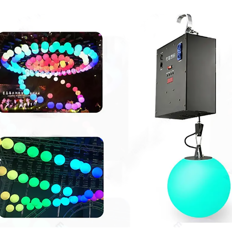 Led Matrix Light DMX 512 control Kinetic system LED lifting ball Stage lighting LED Winch Ball Dmx 3D Ball Kinetic light Led Matrix Light DMX 512 control Kinetic system LED lifting ball Stage lighting LED Winch Ball Dmx 3D Ball Kinetic light