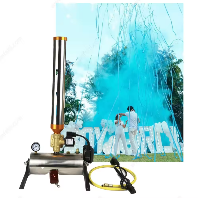 Baby Shower Holi Streamer Spray Confetti Powder Electric Remote Control Gender Reveal Outdoor Fireworks Wedding Graduation Party Baby Shower Holi Streamer Spray Confetti Powder Electric Remote Control Gender Reveal Outdoor Fireworks Wedding Graduation Party