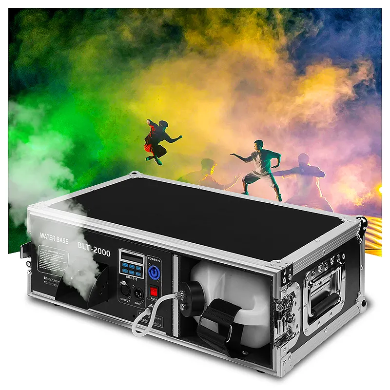 Good Price 1500W Hazer Machine Dmx+remote Control for Stage Club Party 2000w Haze Smoke Fog Machine Water Based+Flight case