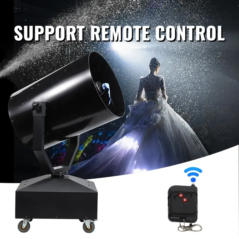 Making Outdoor Moving Head Snow Machine Indoor Stage Effect Making Artificial 3000W Snow Machine for Festival Party Making Outdoor Moving Head Snow Machine Indoor Stage Effect Making Artificial 3000W Snow Machine for Festival Party