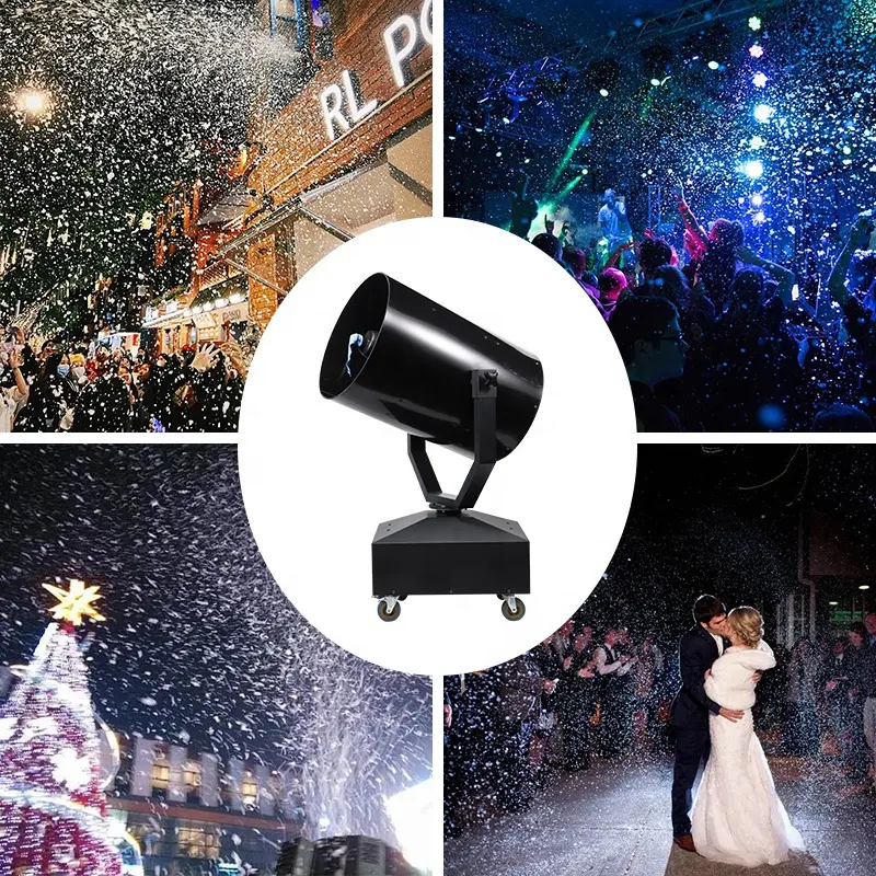 Making Outdoor Moving Head Snow Machine Indoor Stage Effect Making Artificial 3000W Snow Machine for Festival Party Making Outdoor Moving Head Snow Machine Indoor Stage Effect Making Artificial 3000W Snow Machine for Festival Party
