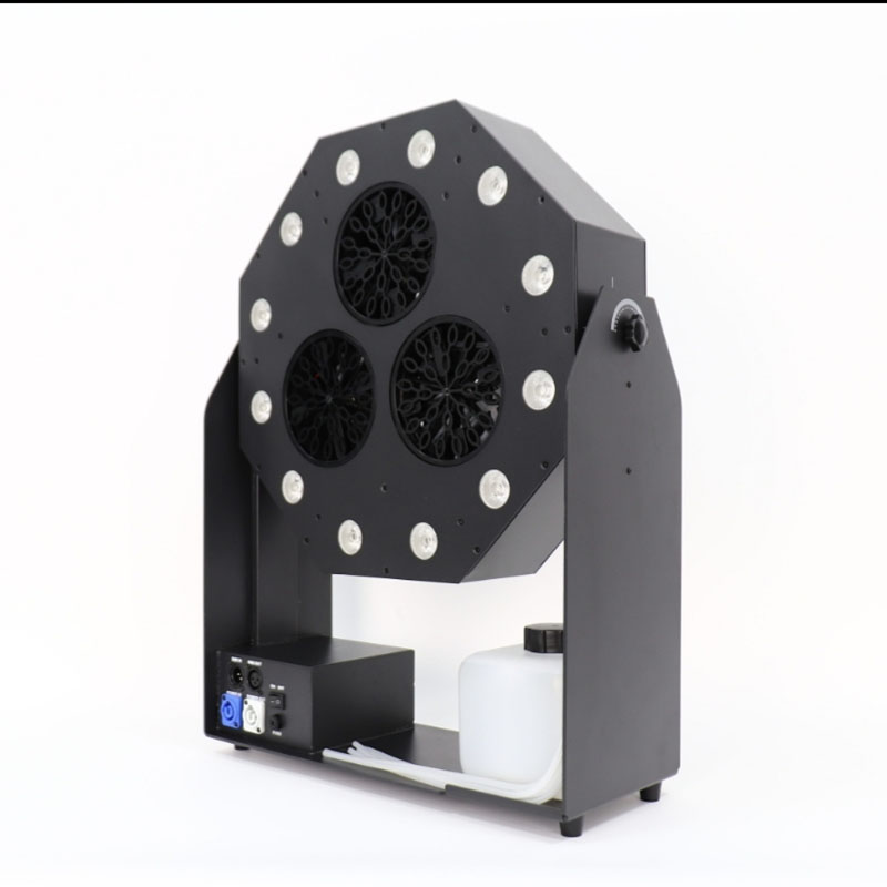 3 Output 120W Led Black Bubble Machine 12*8W Storm Bubble Machine Weddings Bubble Machine for Disco Party 3 Output 120W Led Black Bubble Machine 12*8W Storm Bubble Machine Weddings Bubble Machine for Disco Party