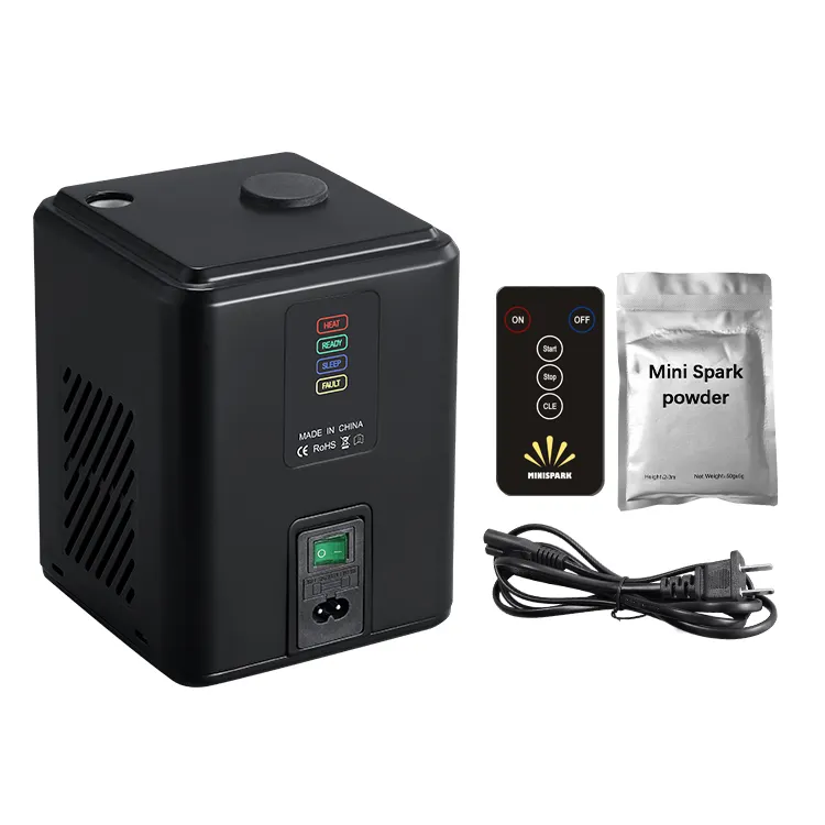 MINI 350W cold Spray 3 Meters Remote Control Mini Spark Machine for Party Wedding Events Camping Dj Shows MINI 350W cold Spray 3 Meters Remote Control Mini Spark Machine for Party Wedding Events Camping Dj Shows
