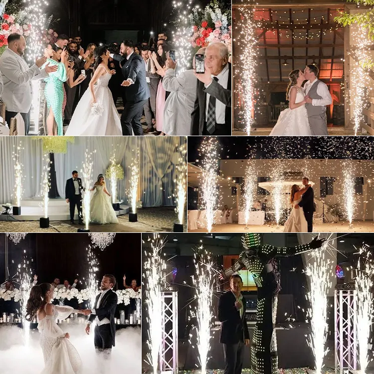 MINI 350W cold Spray 3 Meters Remote Control Mini Spark Machine for Party Wedding Events Camping Dj Shows MINI 350W cold Spray 3 Meters Remote Control Mini Spark Machine for Party Wedding Events Camping Dj Shows